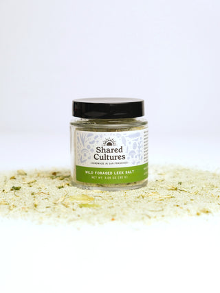 Wild Foraged Leek Salt