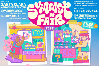 Promotional poster for SJMADE Summer Fair