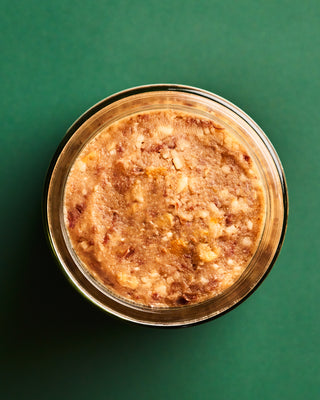 Open jar of Three Sisters Miso
