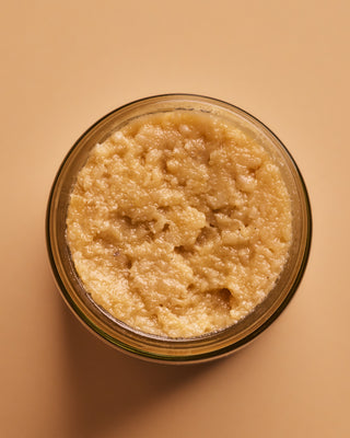 Open jar of Cashew Miso
