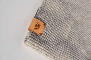 Merino Wool Beanie (Fog Gray)