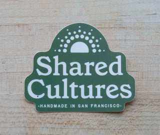 Sticker: Shared Cultures Logo (Green)