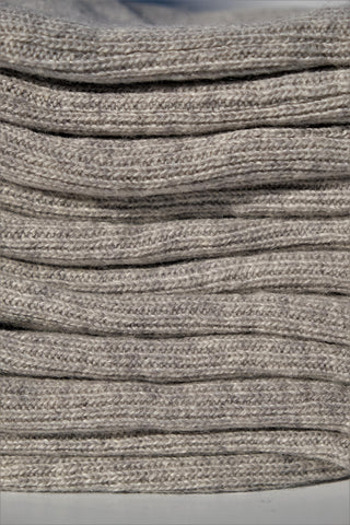 Merino Wool Beanie (Fog Gray)